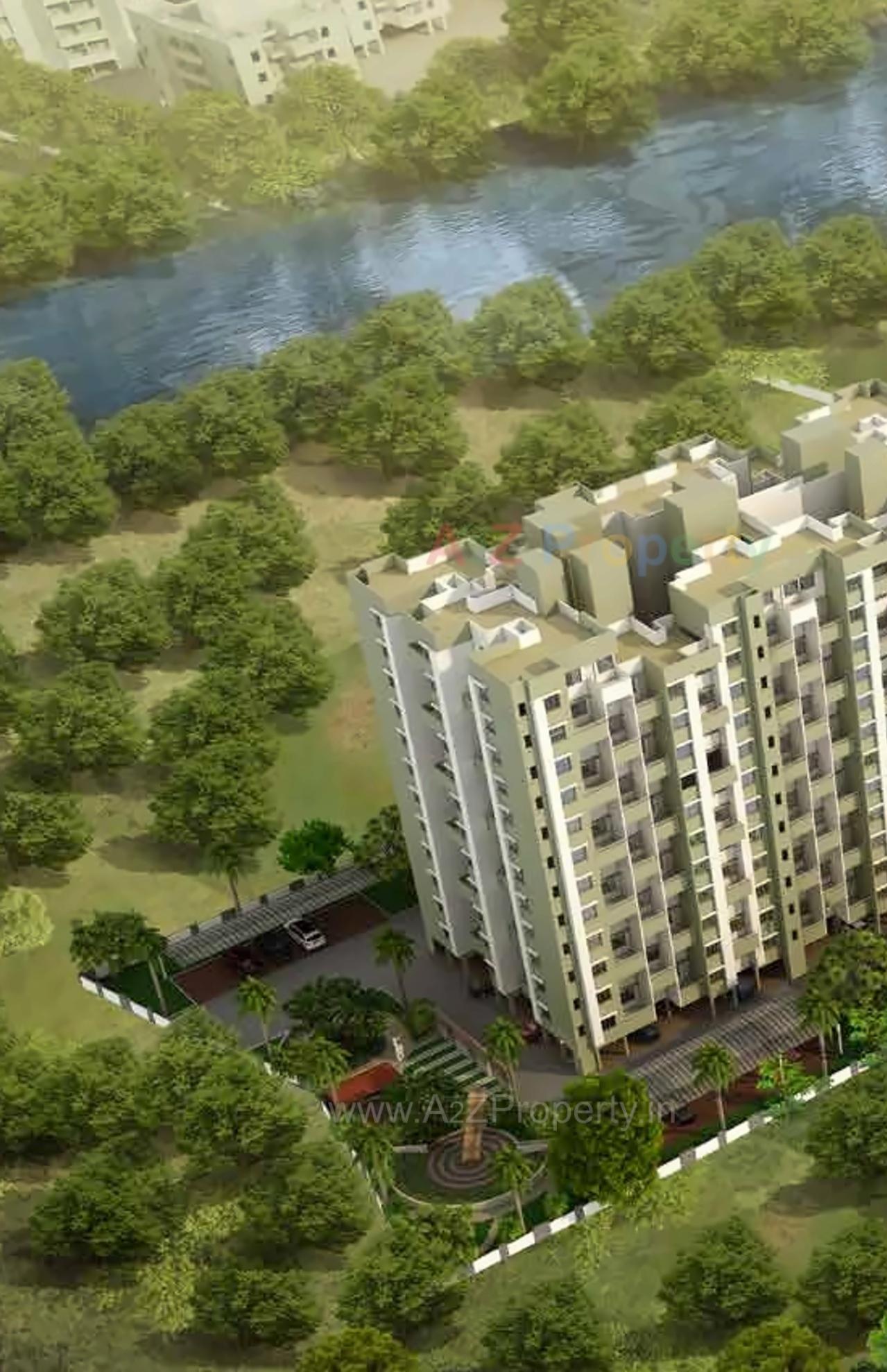 3D Elevation of real estate project Urbangram Kondhwe Dhawde located at Kondhve-dhawade, Pune, Maharashtra