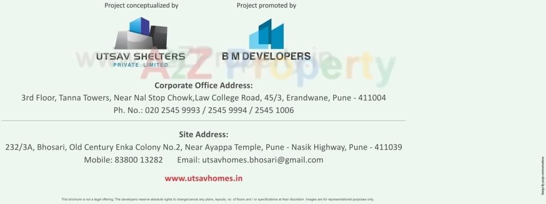  of real estate project Utsav Homes   Bhosari located at Bhosari, Pune, Maharashtra