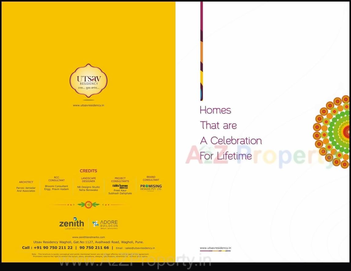  of real estate project Utsav Residency located at Wagholi, Pune, Maharashtra