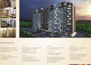 Elevation of real estate project Utsav Residency located at Wagholi, Pune, Maharashtra