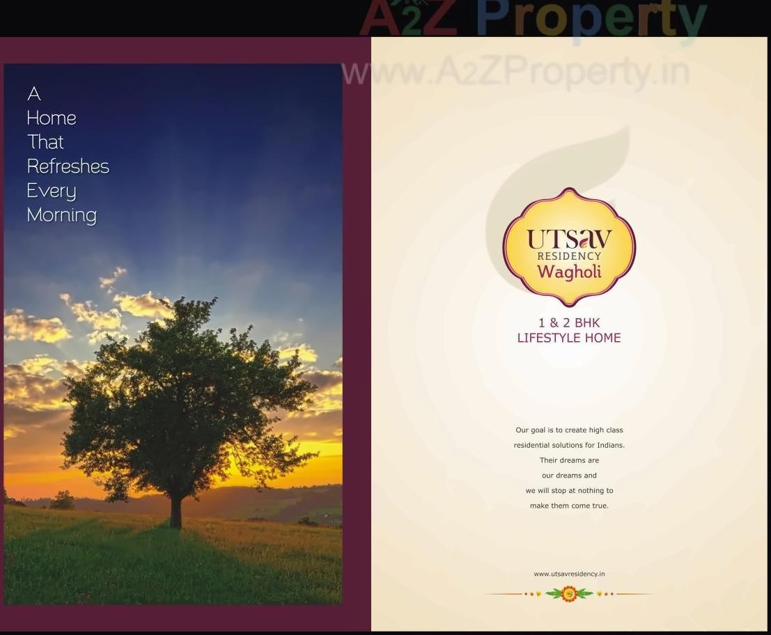 of real estate project Utsav Residency located at Wagholi, Pune, Maharashtra