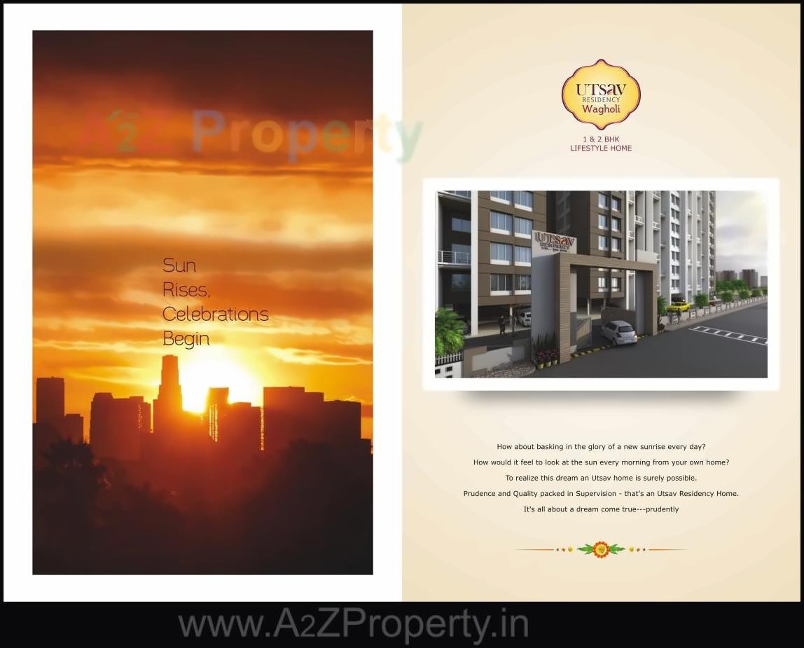  of real estate project Utsav Residency located at Wagholi, Pune, Maharashtra