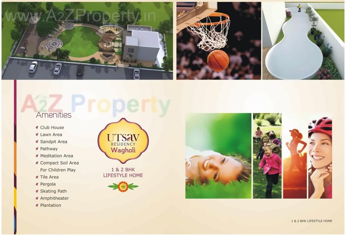  of real estate project Utsav Residency located at Wagholi, Pune, Maharashtra