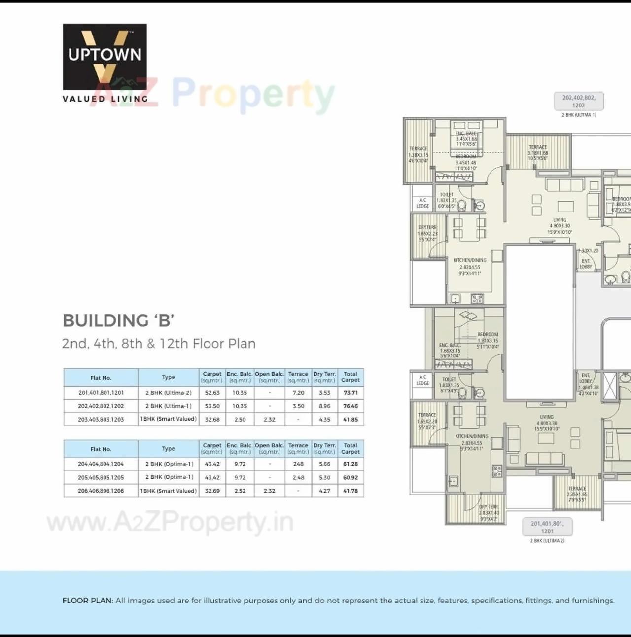 Layout of real estate project V Uptown located at Kivale, Pune, Maharashtra