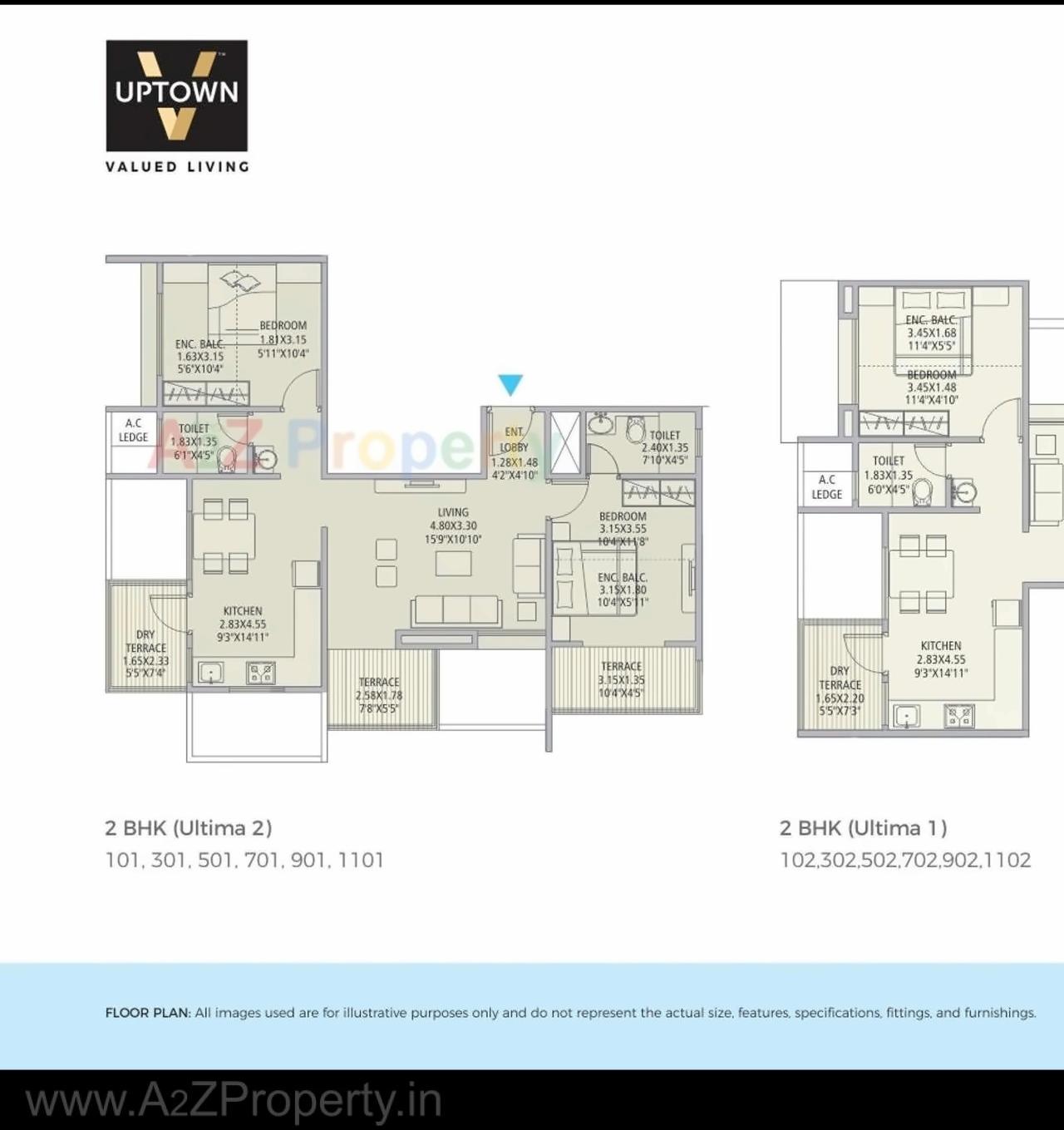 Layout of real estate project V Uptown located at Kivale, Pune, Maharashtra