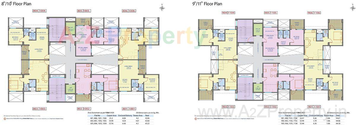 1 (1) of real estate project Vaastu Viva located at Wakad, Pune, Maharashtra