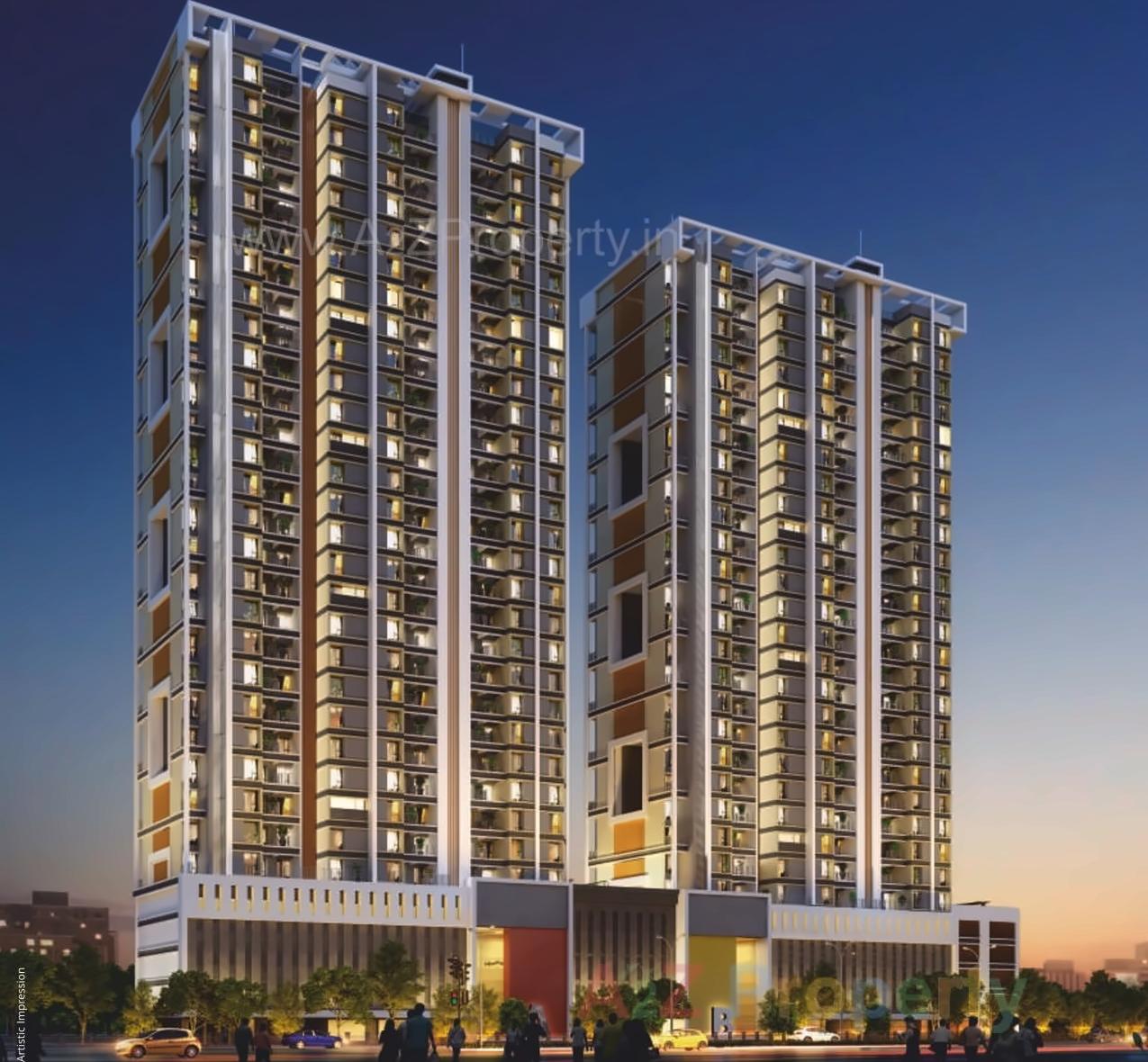 3D Elevation of real estate project Valora Towers located at Mundhawa, Pune, Maharashtra