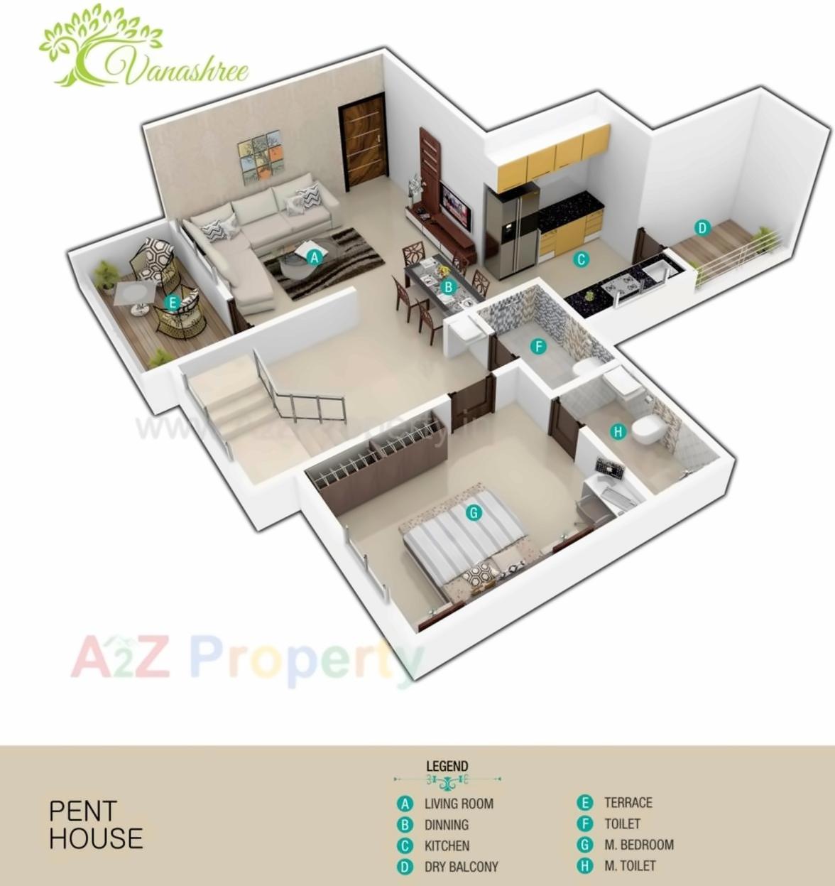 Image 17428 8 1 of real estate project Vanashree located at Hadapsar, Pune, Maharashtra
