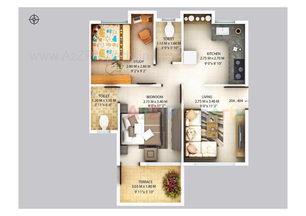 0006 of real estate project Vandan Vihar located at Wadki, Pune, Maharashtra