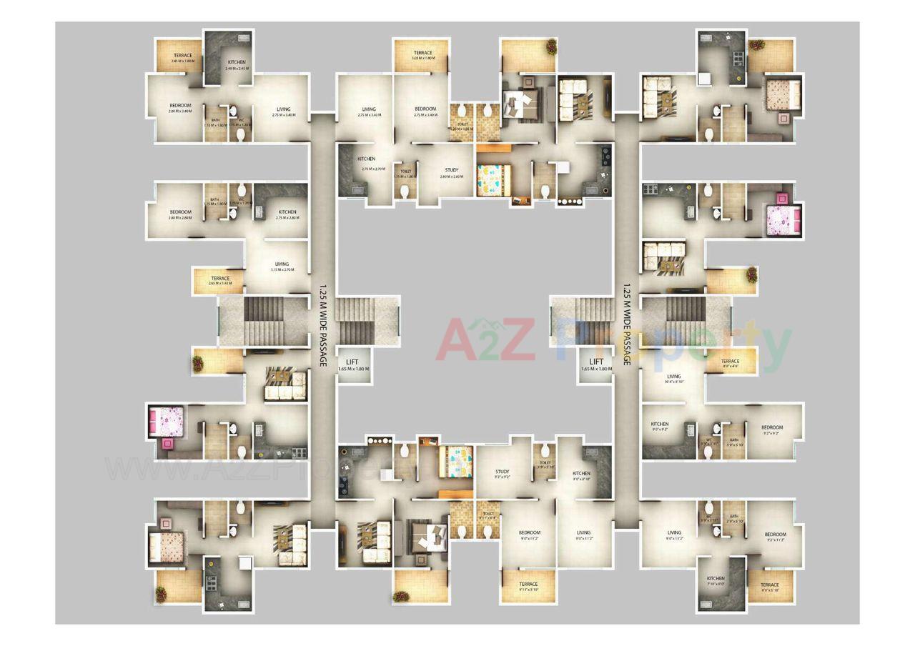 0007 of real estate project Vandan Vihar located at Wadki, Pune, Maharashtra