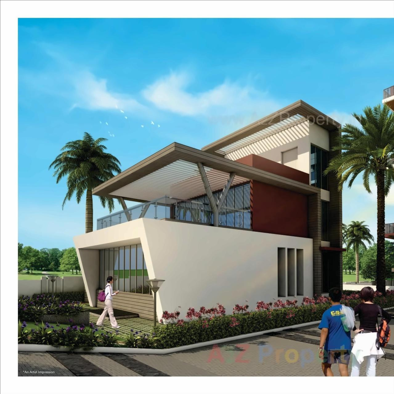 3D Elevation of real estate project Vardhaman Dreams located at Wakad, Pune, Maharashtra
