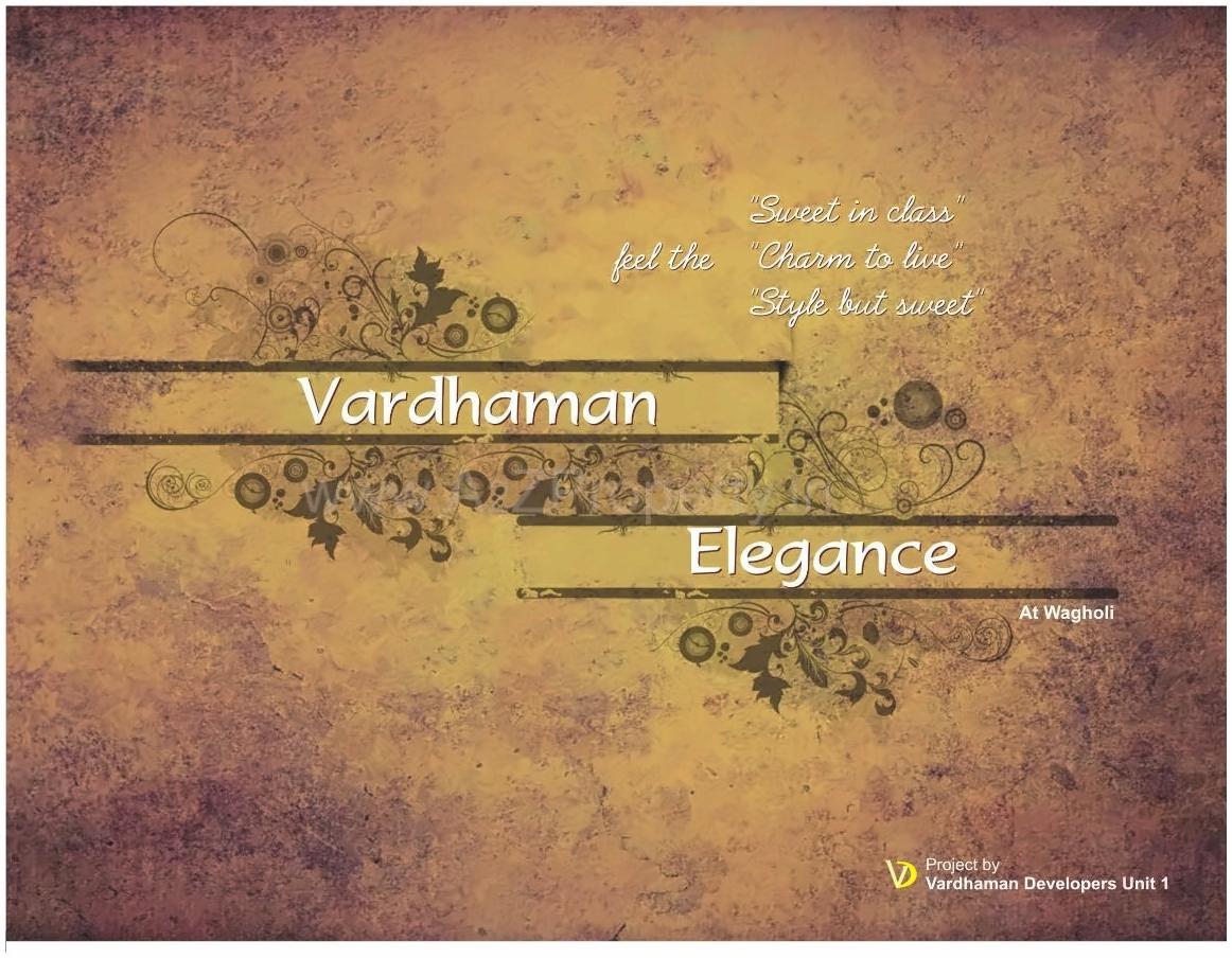  of real estate project Vardhaman Elegance located at Wagholi, Pune, Maharashtra