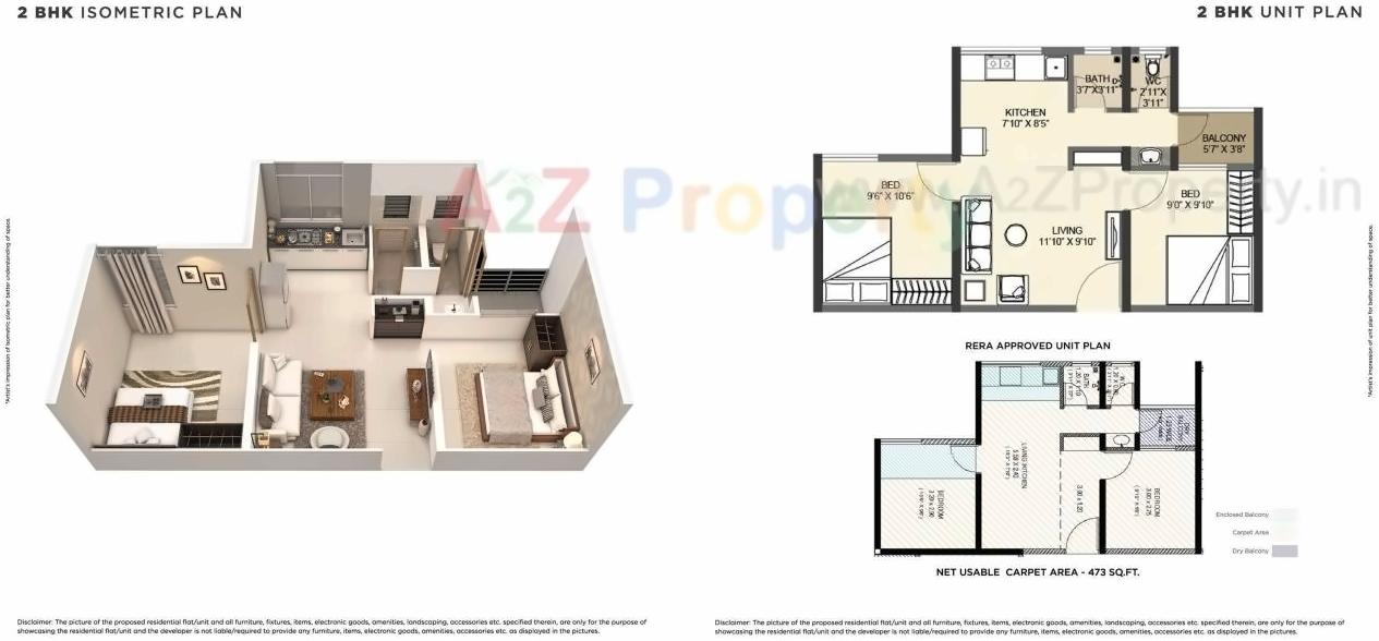 Layout of real estate project Vascon Goodlife located at Katavi, Pune, Maharashtra