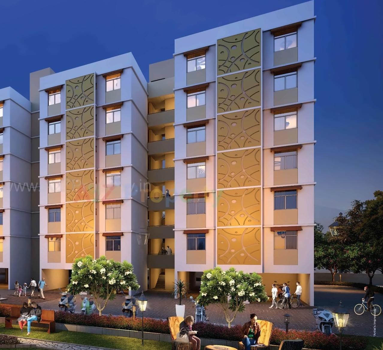 3D Elevation of real estate project Vascon Goodlife located at Katavi, Pune, Maharashtra