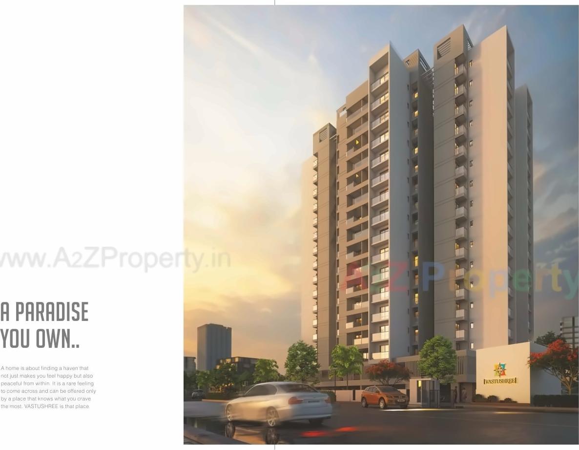 3D Elevation of real estate project Vastushree located at Katraj, Pune, Maharashtra