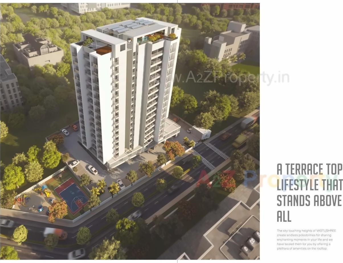 3D Elevation of real estate project Vastushree located at Katraj, Pune, Maharashtra