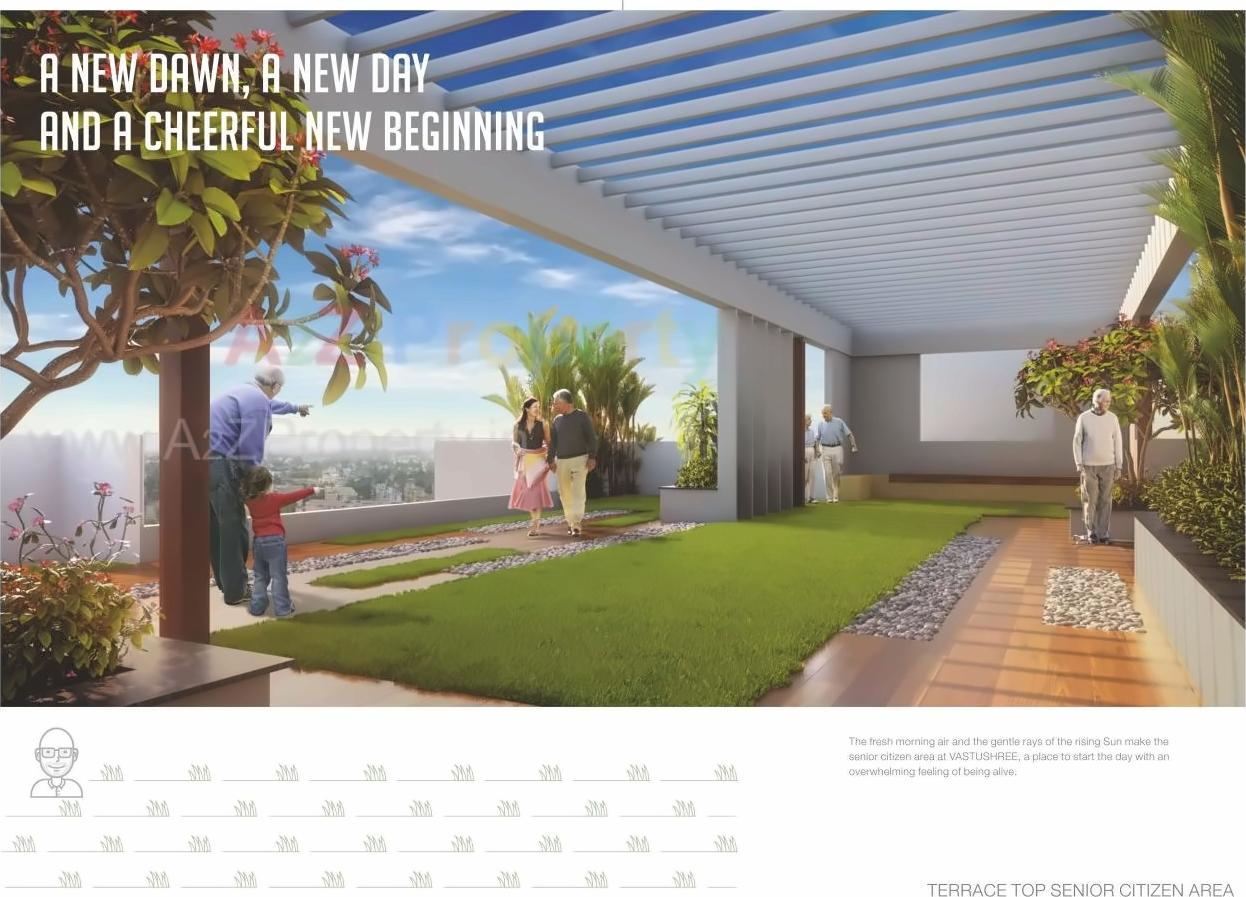 3D Elevation of real estate project Vastushree located at Katraj, Pune, Maharashtra