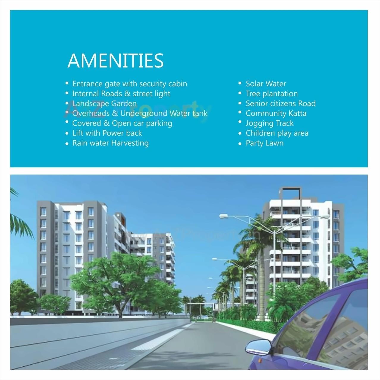 3D Elevation of real estate project Ved   Ashritha located at Katraj, Pune, Maharashtra