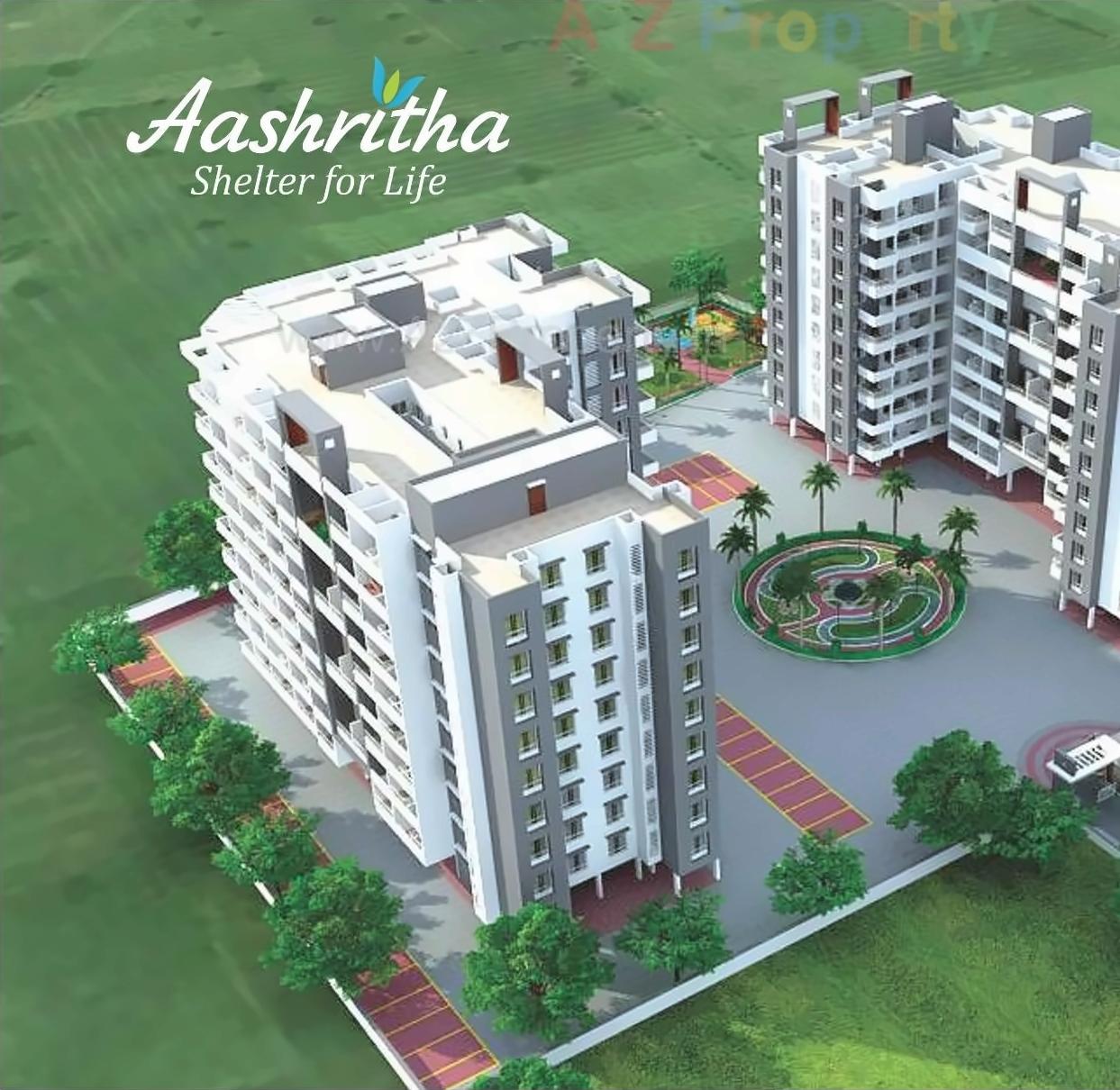 3D Elevation of real estate project Ved   Ashritha located at Katraj, Pune, Maharashtra