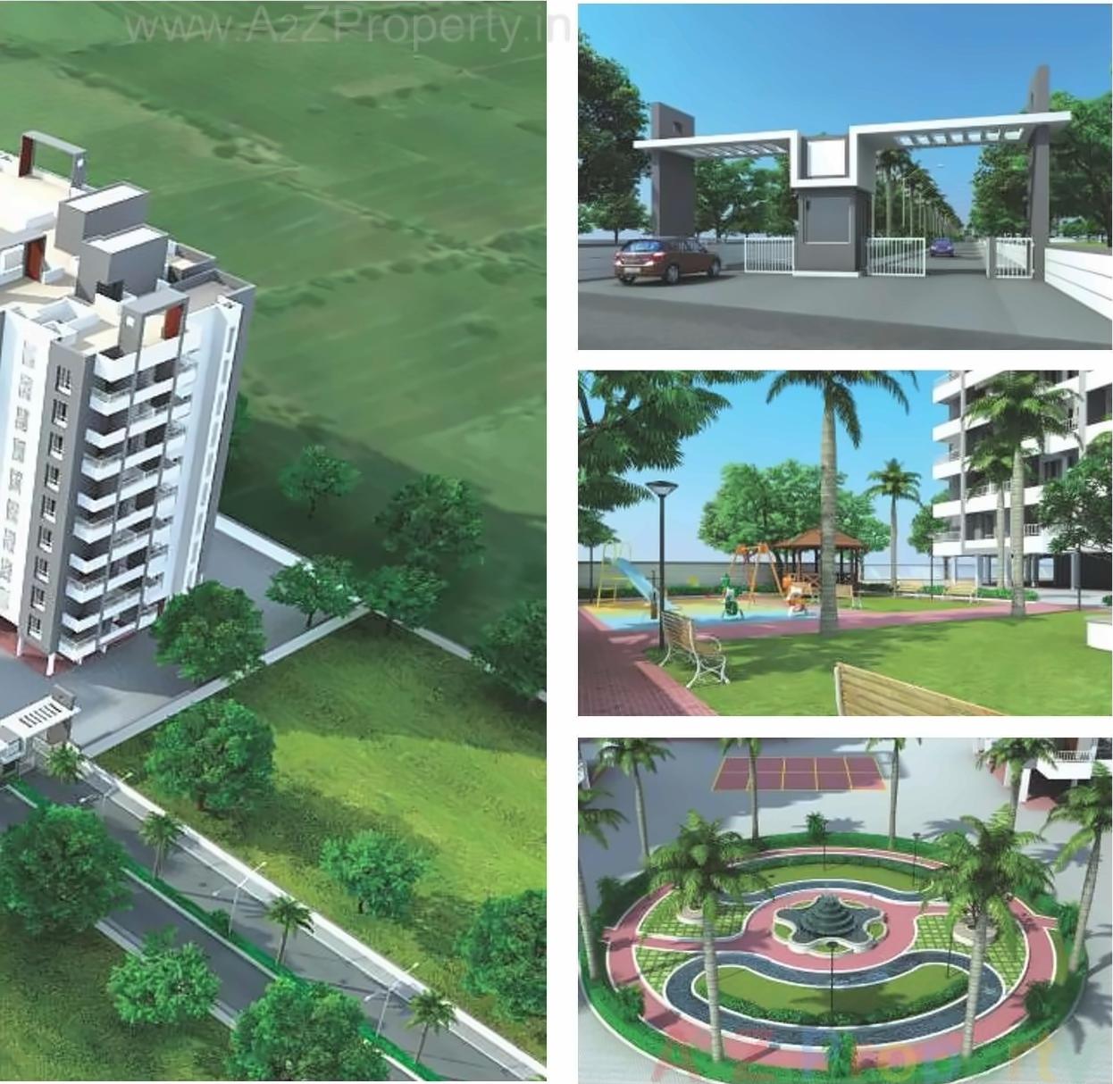 3D Elevation of real estate project Ved   Ashritha located at Katraj, Pune, Maharashtra