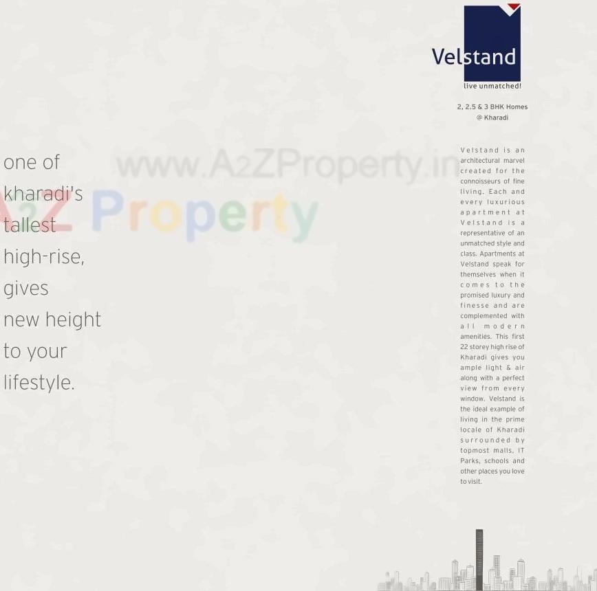  of real estate project Velstand   Formerly Kul Scapes located at Kharadi, Pune, Maharashtra