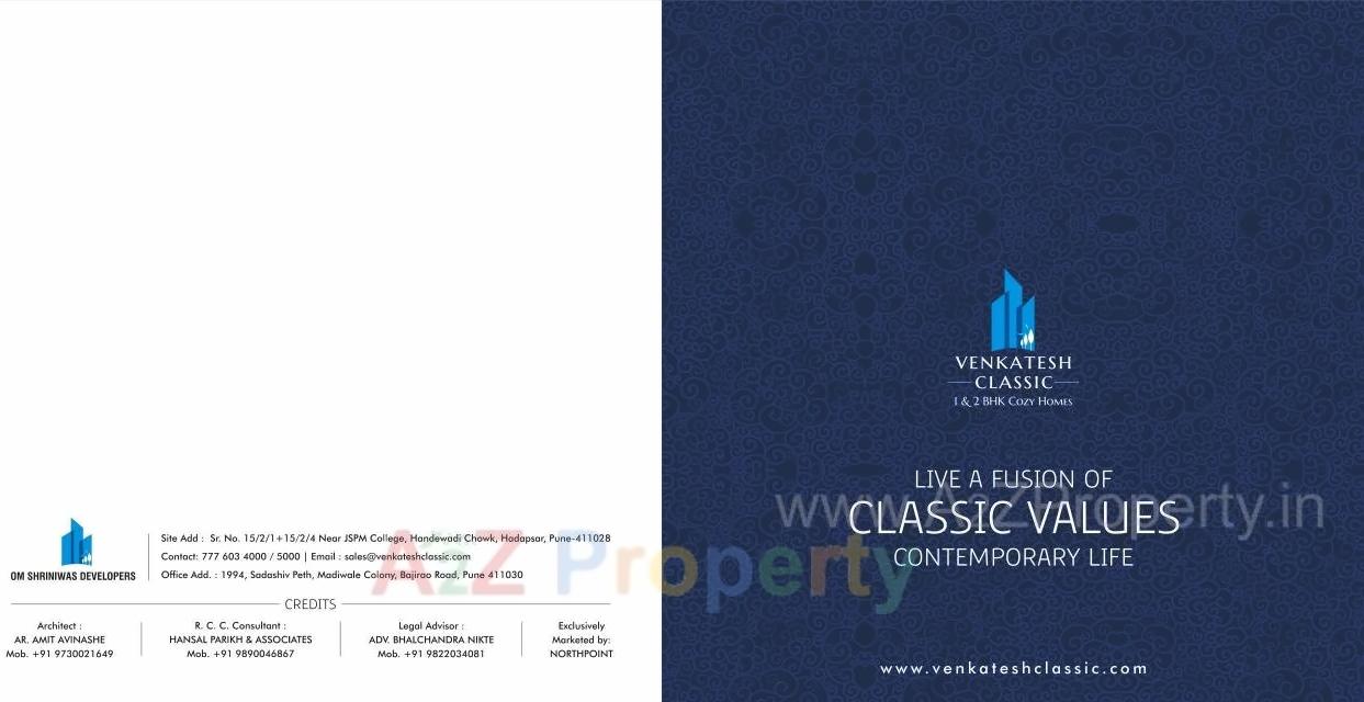  of real estate project Venkatesh Classic located at Hadapsar, Pune, Maharashtra