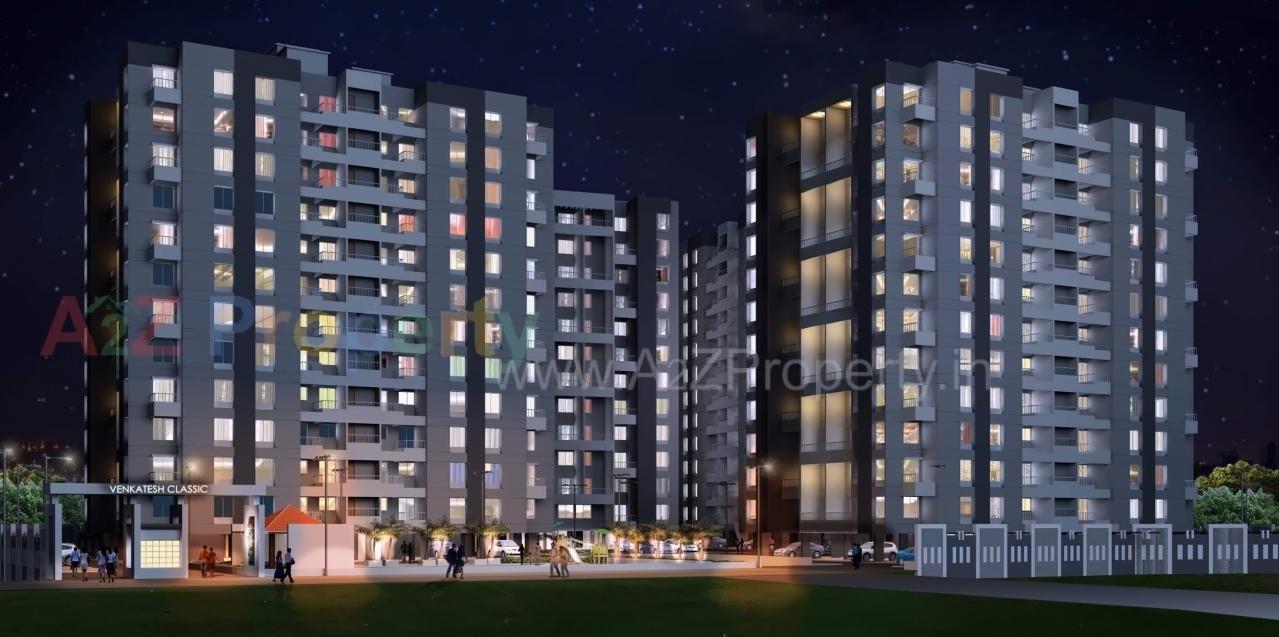 3D Elevation of real estate project Venkatesh Classic located at Hadapsar, Pune, Maharashtra