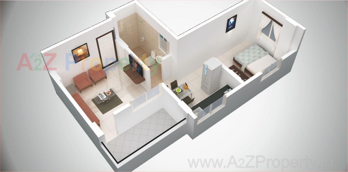 Flat 3 of real estate project Venkatesh Galaxy located at Kondhwa-bk, Pune, Maharashtra