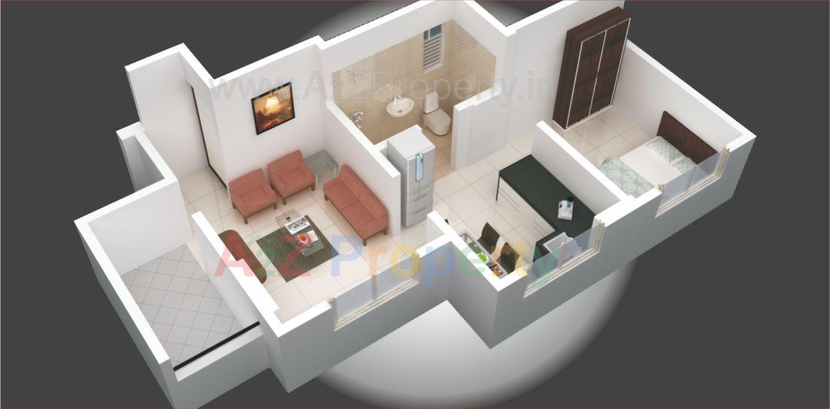 Flat 5 of real estate project Venkatesh Galaxy located at Kondhwa-bk, Pune, Maharashtra