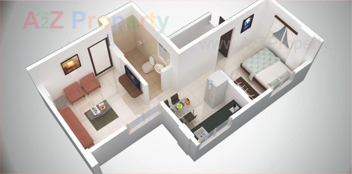 Flat 6 of real estate project Venkatesh Galaxy located at Kondhwa-bk, Pune, Maharashtra