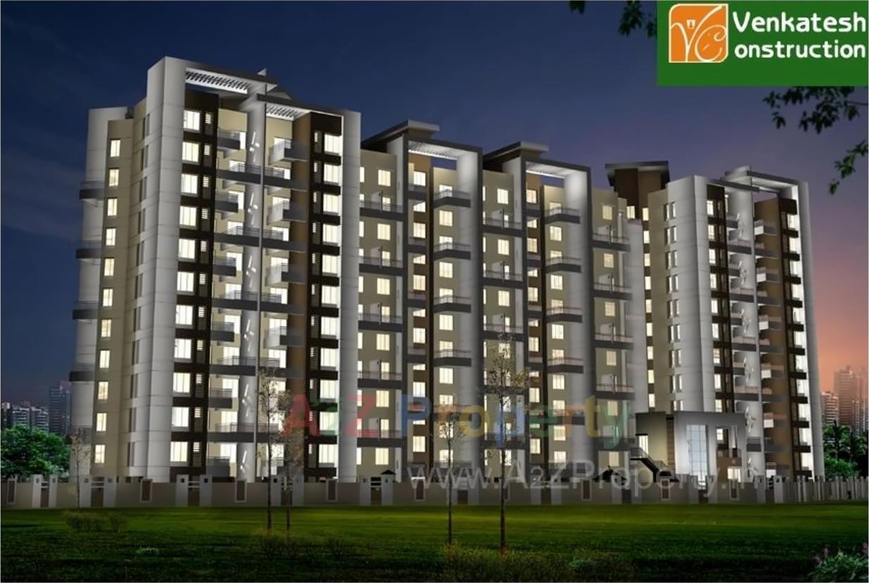 3D Elevation of real estate project Venkatesh Paradise located at Pisoli, Pune, Maharashtra