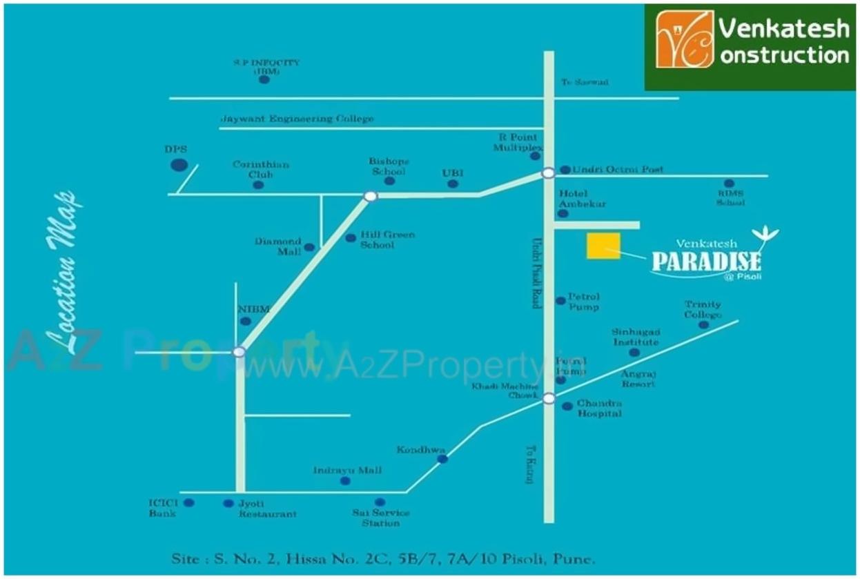  of real estate project Venkatesh Paradise located at Pisoli, Pune, Maharashtra