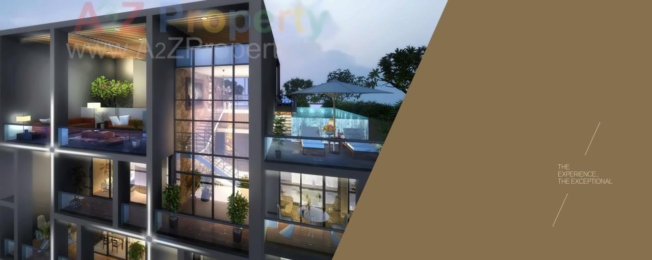 3D Elevation of real estate project Verde Residence Collection located at Pune-m-corp, Pune, Maharashtra