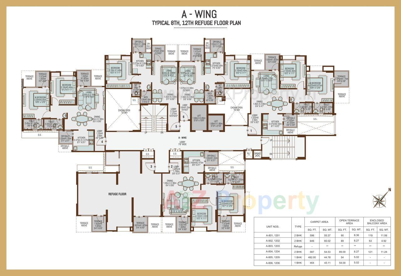 0004 of real estate project Vertical Alcinia located at Mohammadwadi, Pune, Maharashtra
