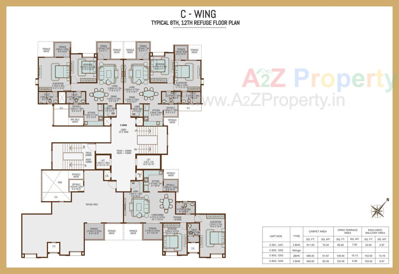 0012 of real estate project Vertical Alcinia located at Mohammadwadi, Pune, Maharashtra