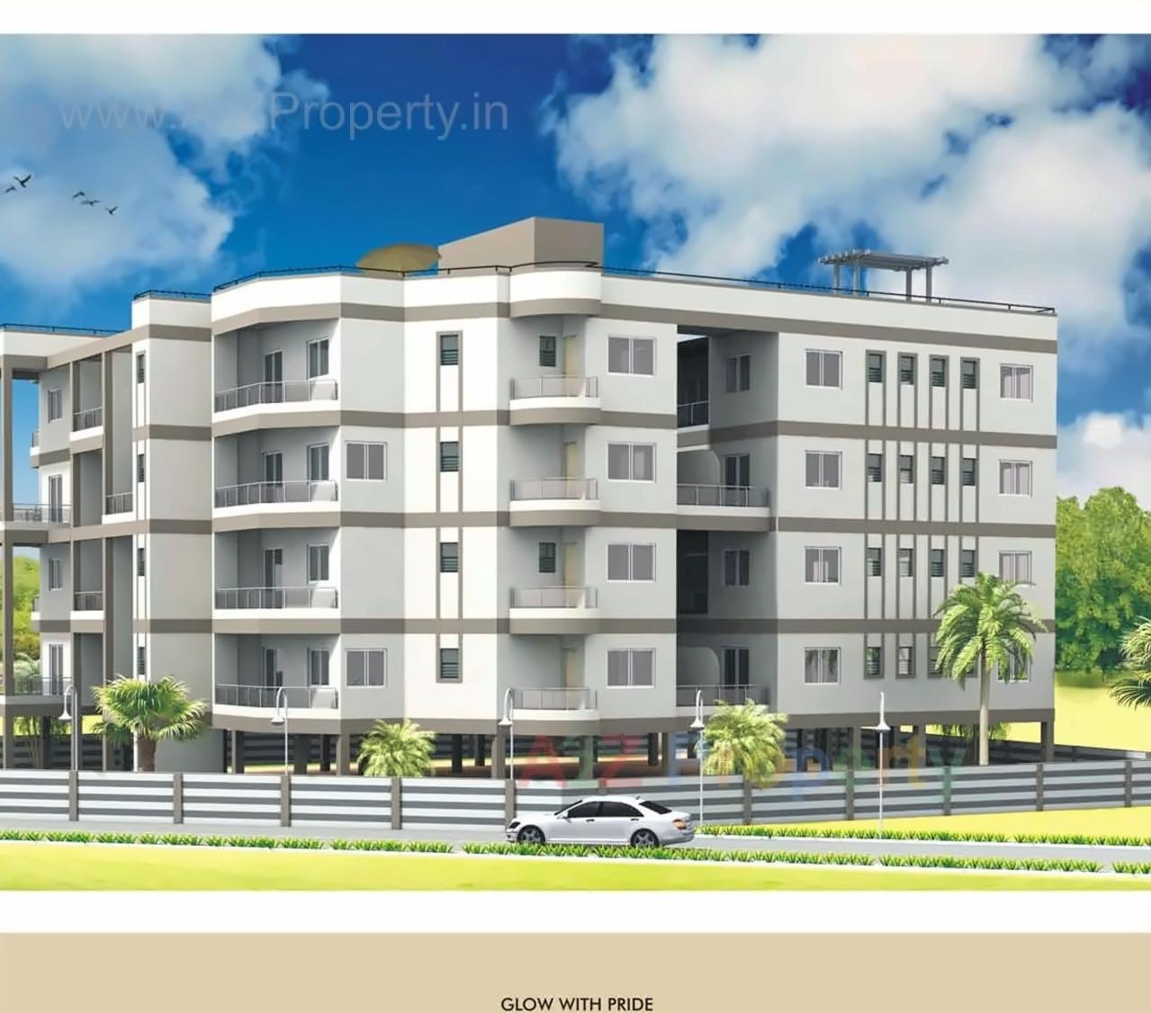 3D Elevation of real estate project Village Residency located at Nere, Pune, Maharashtra