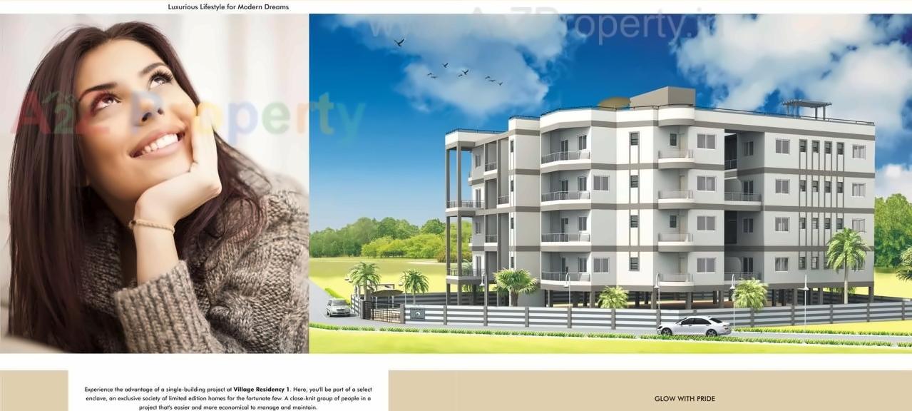 3D Elevation of real estate project Village Residency located at Nere, Pune, Maharashtra