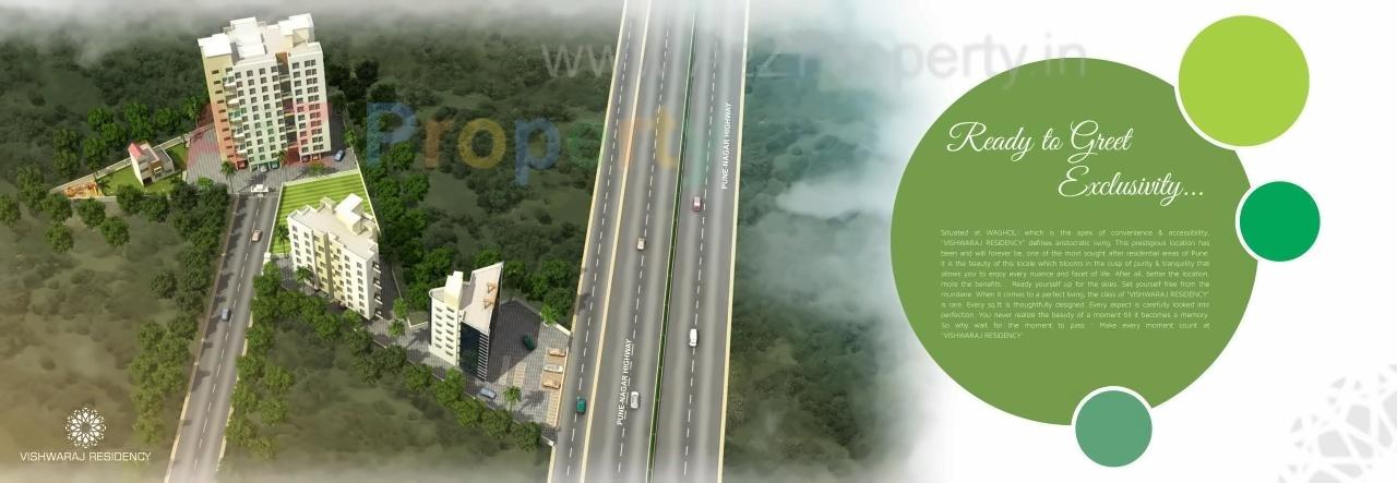 of real estate project Vishwaraj Residency located at Wagholi, Pune, Maharashtra