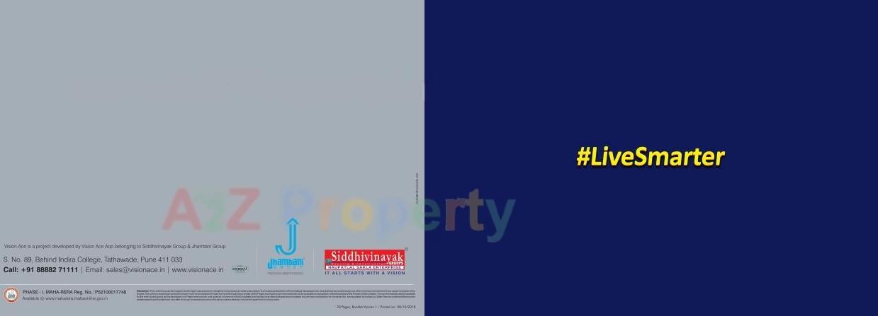  of real estate project Vision Ace located at Tathwade, Pune, Maharashtra