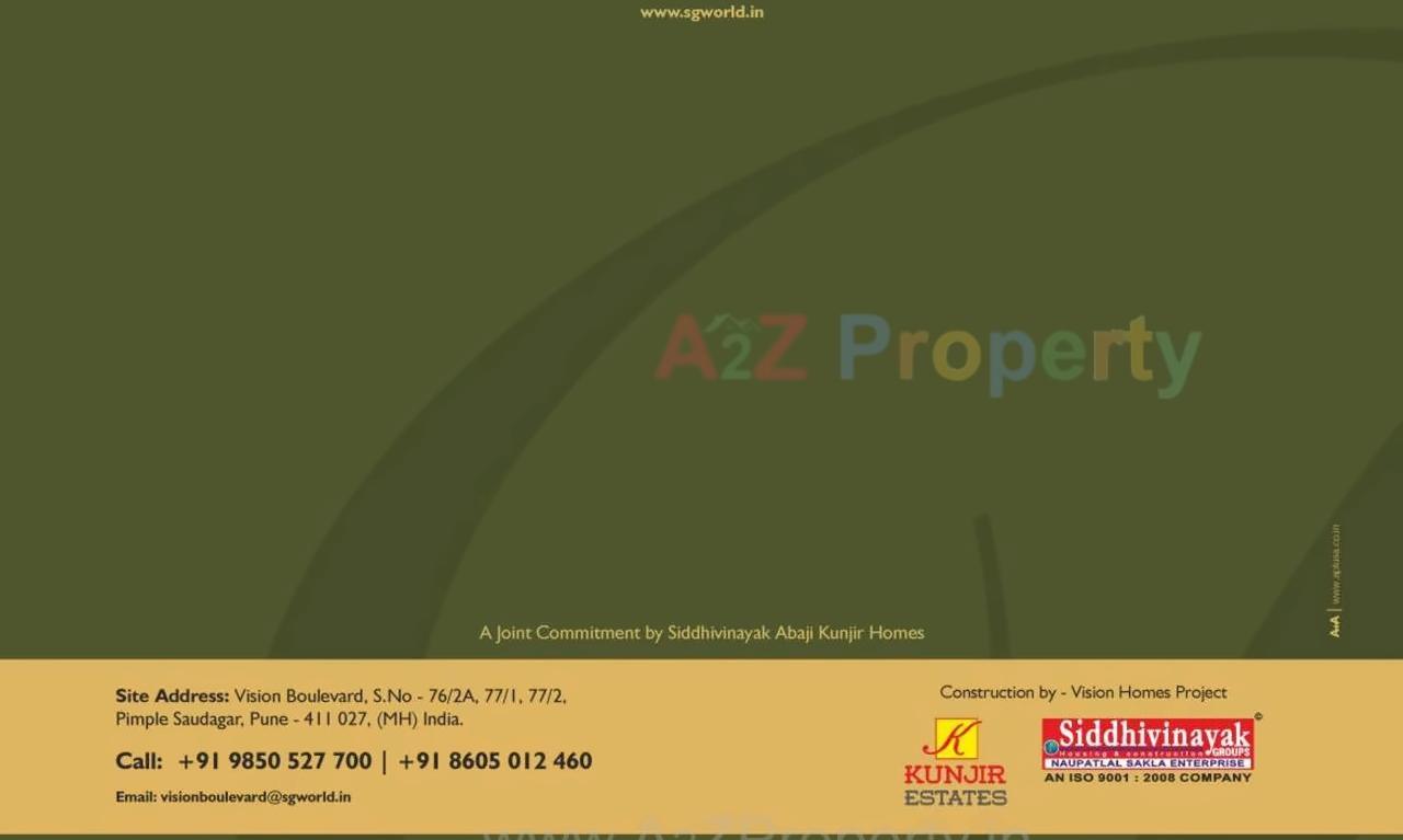  of real estate project Vision Boulevard located at Pimpale-saudagar, Pune, Maharashtra