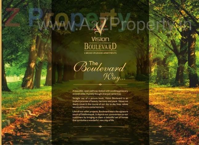  of real estate project Vision Boulevard located at Pimpale-saudagar, Pune, Maharashtra