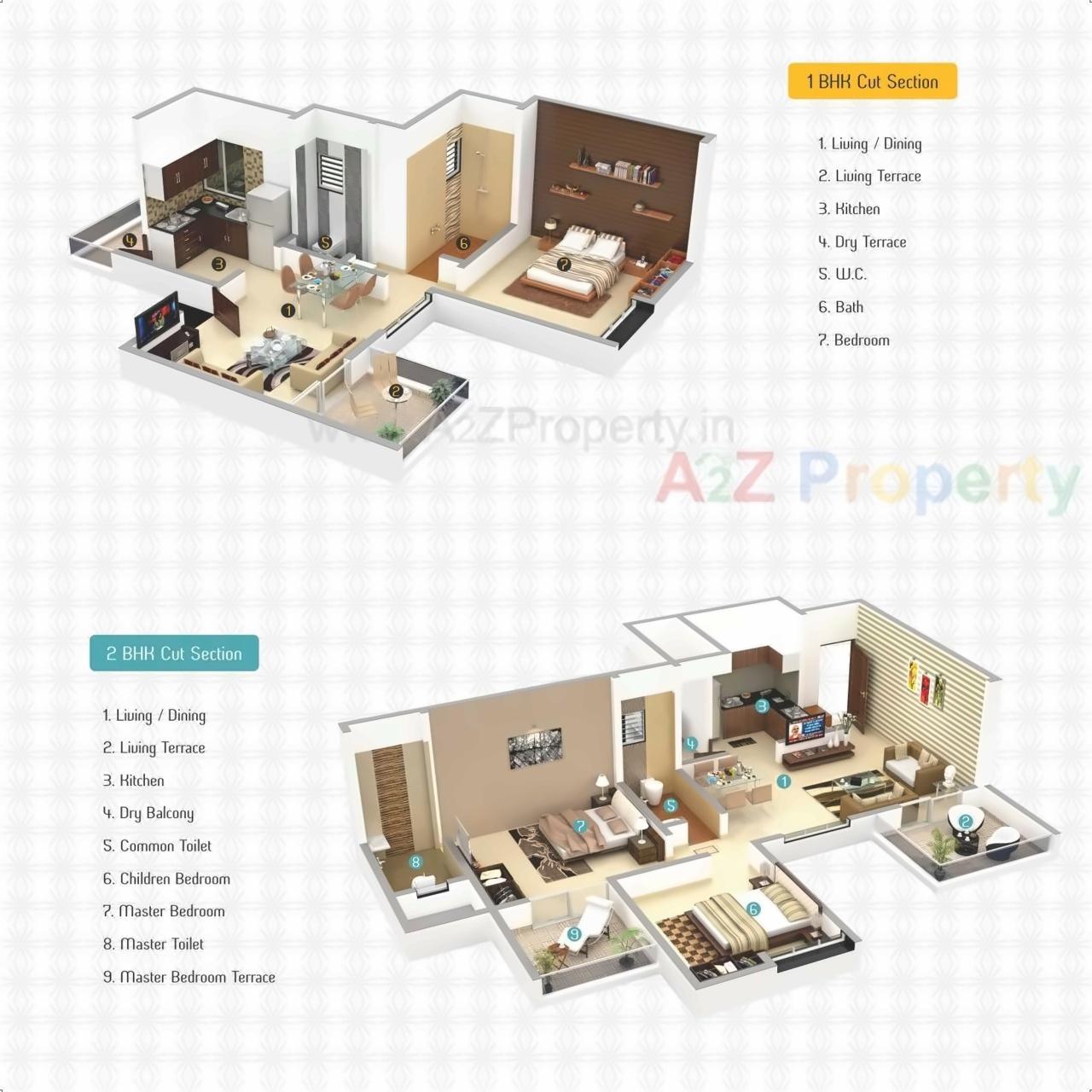Layout of real estate project Vision Eternity located at Marunji, Pune, Maharashtra