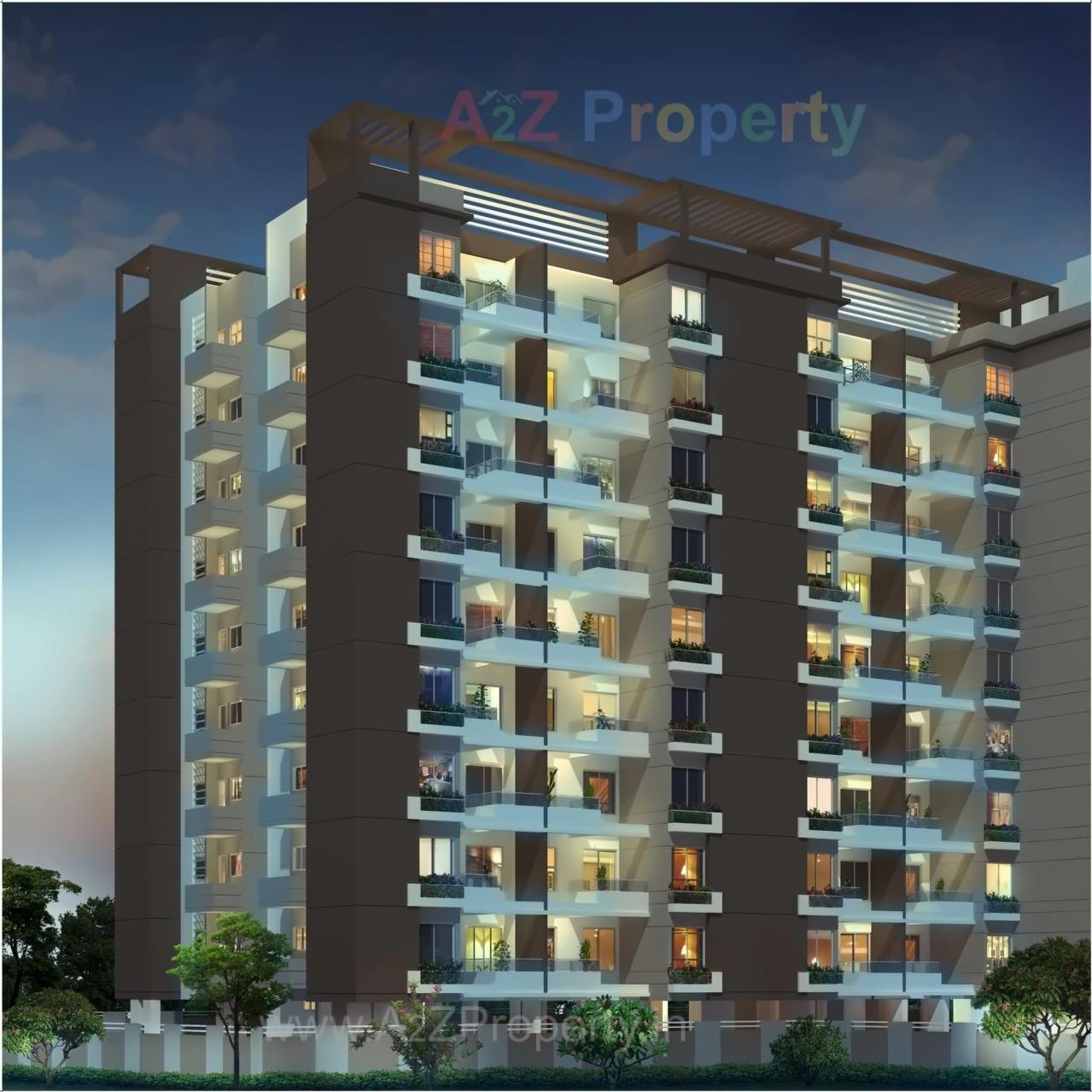 3D Elevation of real estate project Vision Eternity located at Marunji, Pune, Maharashtra