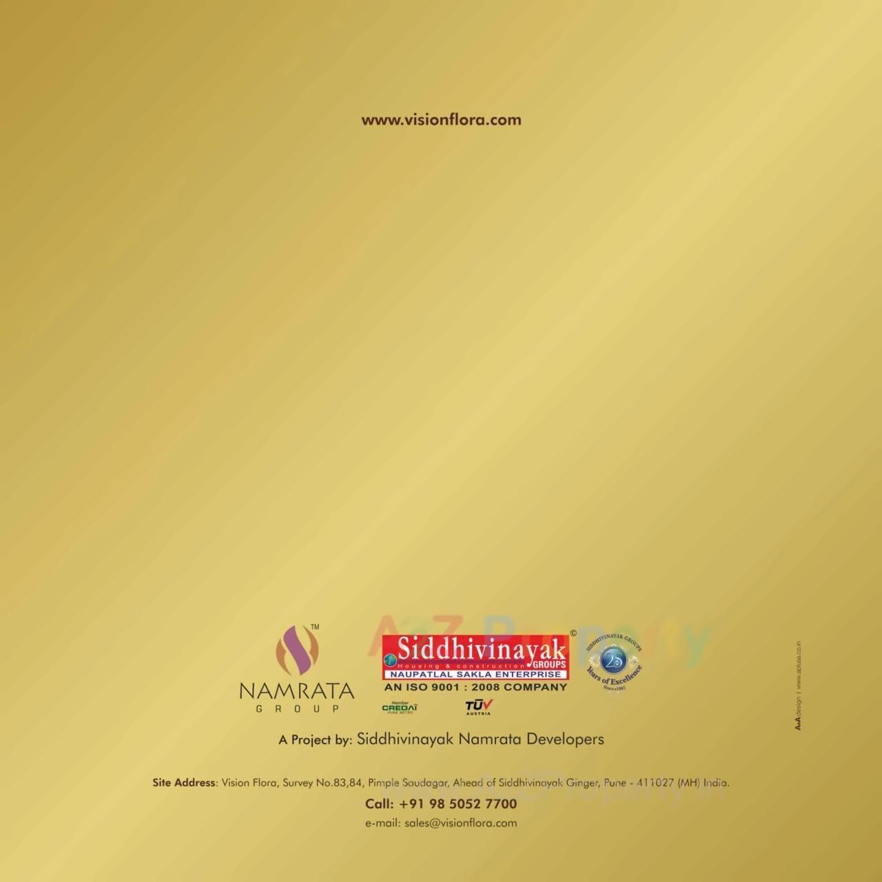  of real estate project Vision Flora located at Pimpale-saudagar, Pune, Maharashtra