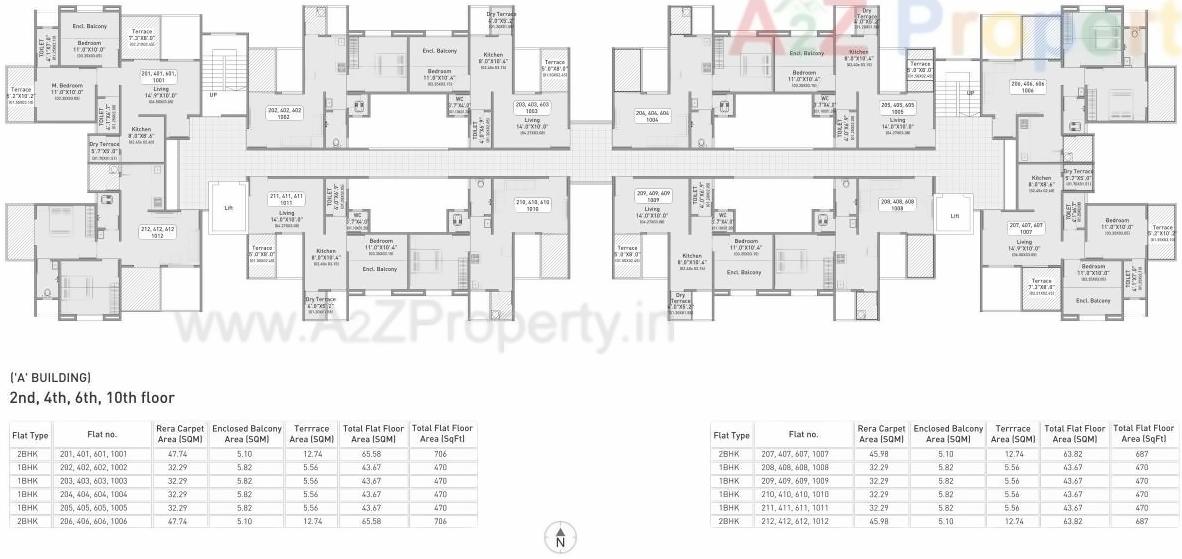 Layout of real estate project Vision Indrabhumi located at Pimpri-chinchawad-m-corp, Pune, Maharashtra