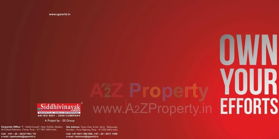  of real estate project Vision One Two located at Tathwade, Pune, Maharashtra