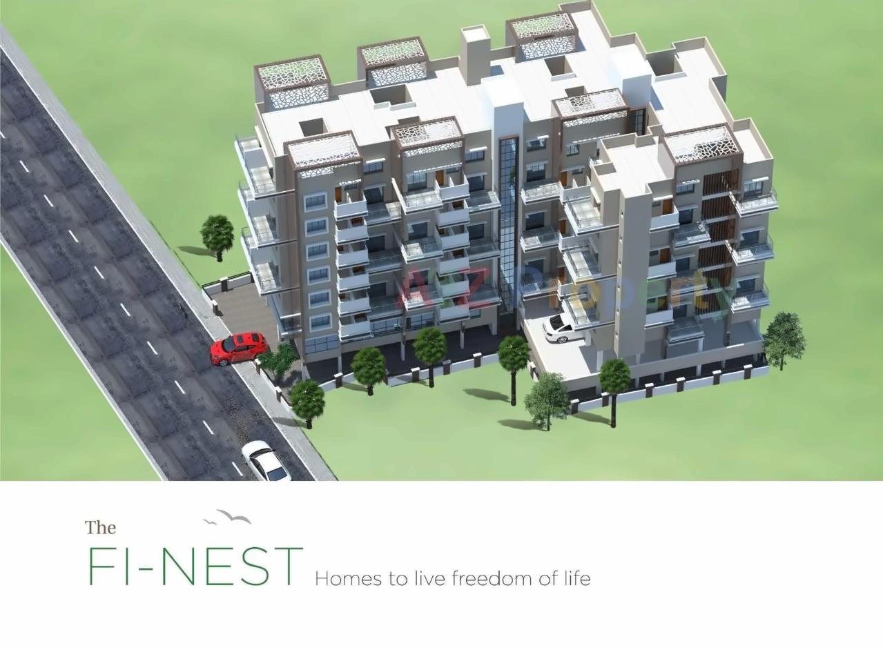 3D Elevation of real estate project Vision Vatika located at Pimpri-chinchawad-m-corp, Pune, Maharashtra