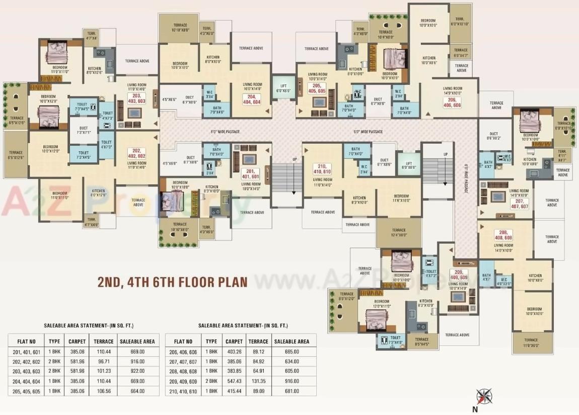 Layout of real estate project Vision Vatika located at Pimpri-chinchawad-m-corp, Pune, Maharashtra