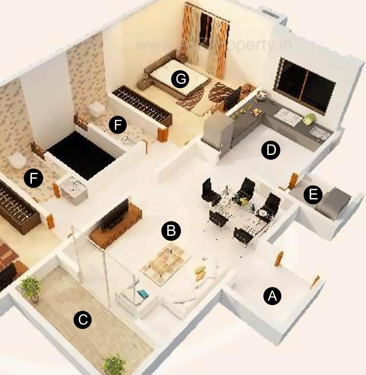 Layout of real estate project Vistaar Shubharambh located at Baner, Pune, Maharashtra