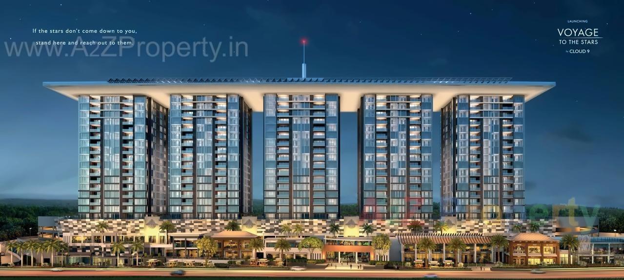 3D Elevation of real estate project Voyage To The Stars located at Mohammadwadi, Pune, Maharashtra